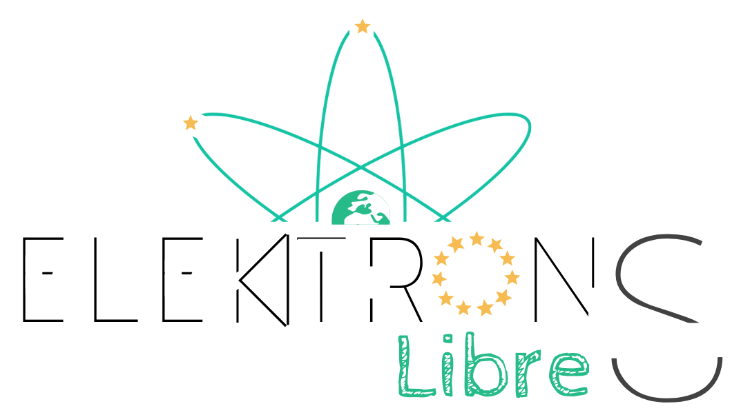 Logo adherent Elektrons Libres
